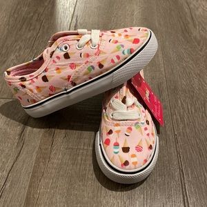 Beverly Hills Princess Ice Cream Lace Up Sneakers